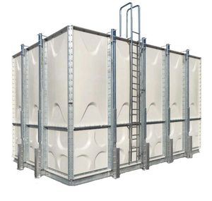 Plastic Water Storage Tank Food Grade Fiberglass FRP SMC Water Tank