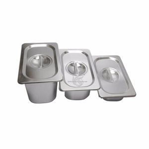 Restaurant Supplies Stainless Steel Gastronomic Equipment Gn Pan with Stainless Lid Customized