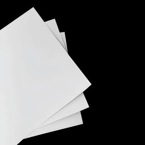 0.7mm White Matt Hard PVC Sheet for Silkscreen Printing