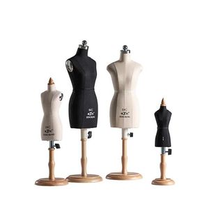 Mini Female Foam Window Display Mannequin 1/2 Half Body Torso Miniature Tailor Dress Form
