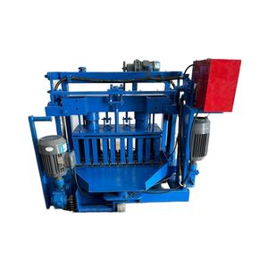3-40e Brick Machine Semi Automatic Electric Egg Brick Concrete Block Making Machine