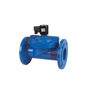 Adjustable Water Flow Diaphragm Industrial Cast Iron Flanged Solenoid Valve