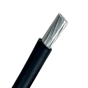 AAC Aluminum Conductor HDPE XLPE Covered Line Aluminum Wire Cable 6AWG Plum