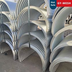 Manufacturer Galvanized Corrugated Steel Pipe Culvert for Bridge Drainage