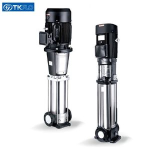 Electric High Pressure Stainless Steel Vertical Multistage Chemical Pump for Water Supply