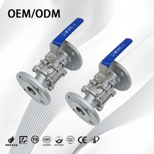 Stainless Steel Customize OEM/ODM ASME B16.5/High Purity Flange Ball Valve for Water