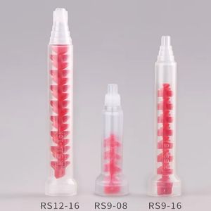 RM12-16 High Quality Plastic Dynamic Mix Tube Mixing Nozzles Plastic Static Mixer Tube for Glue Machine Filling