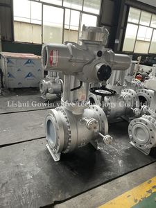Stainless Steels Ring Type Backpressure Coker Casting Ball Valve Solenoid Control Valve