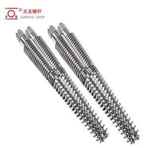 Alloy OEM Abrasion-Resistant Tungsten-Carbide High-Quality Custom ABS Profiles Plastic Extruder Screw