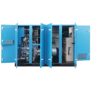 Low Pressure Air Compressor 5.5 Bar 75kw Two Stage Screw Air Compressor