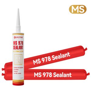 Fire Stop Neutral Elastic High Performance Ms Polymer Sealant Adhesive