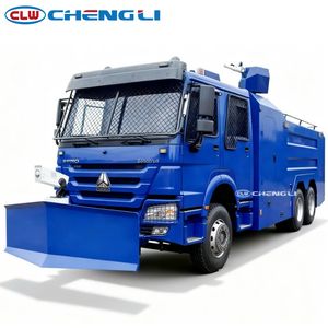 Sinotruk HOWO 6X4 Water Cannon Anti Riot Truck with 360° Rotatable Turret for Anti Terror