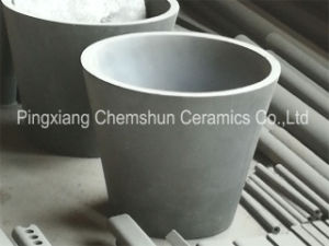 Rbsic (SiSic) Ceramic Customized Silicon Carbide Pipe Cone for Cylone Tube Lining