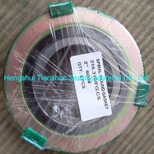 SS316L with Graphite Spiral Wound Gasket for Pipe and Flange
