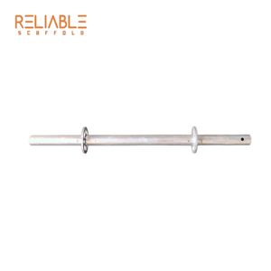 Factory Direct Q345 48.3X3.2mm 500mm-3000mm Hot-DIP Galvanized Vertical Standard Post for Ringlock Scaffolding