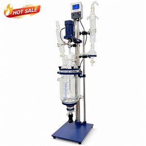 3L 5L China Factory High-Quality Lab Glass Reactor for Precise Chemical Processing