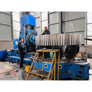 Double Helical High Precision Hobbing Mill Pinion Gears and Rotary Kiln Pinion Gear