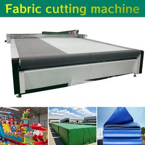 Apparel Sofa Fabric Curtains Cutting Machine with Automatic Feeding