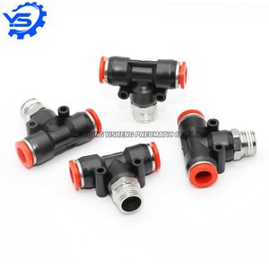Pb8-02 Pb Series Pneumatic Tube Quick Connector Push Pipe Plastic Air Hose One Touch Fitting