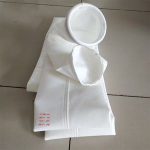 Custom Polyester Needle Felt Fabric Filter Polyester Aramid Polystyrene Filter Dust Bag