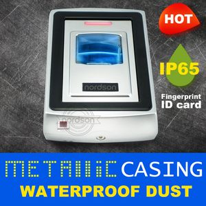 Waterproof Dust IP65 Wiegand Metal ID Card Standalone Fingerprint Access Control for Single Door