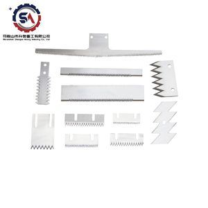 Toothed Cutter Knife Processor Serrated Blade Industrial Blades for Packing Machine