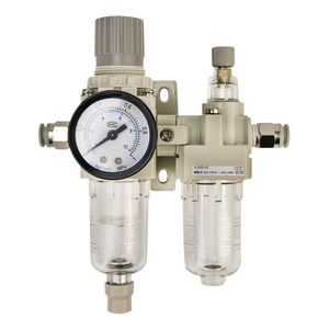 AC3010-03 Air Source Treatment Unit, 3/8" Port Size, Pneumatic Filter Regulator Lubricator AC2010-02 AC3010-03 AC4010-04