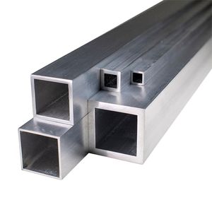 6061 6063 Aluminum Alloy Tube Black Anodized Precision Round Aluminum Pipe