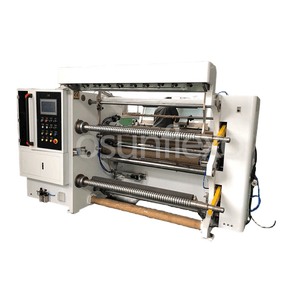 Paper and Film Slitting and Rewinding Machine Automatic Sitting Machi BOPP PE Pet PVC Film Foil Paper Fabric Roll Slitter Paper and Plastic Film Slitter