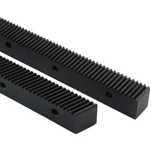 Straight Teeth Inductive Hardened Steel C45 Gear Rack