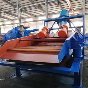 New Construction Linear Vibrating Screen Machine Steel Polyurethane for Sand Dewatering Mining