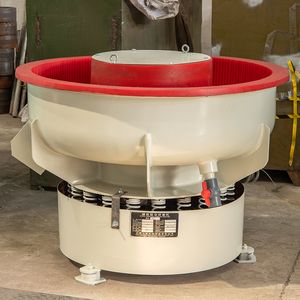 Iron Bearing Aluminum Brass Parts Grinding Surface Deburring Vibration Polishing Machine Abrasive Polishing Media