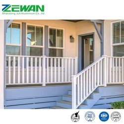 Aluminium Stair Railing Powder Coating Finish High Quality Aluminum Railing