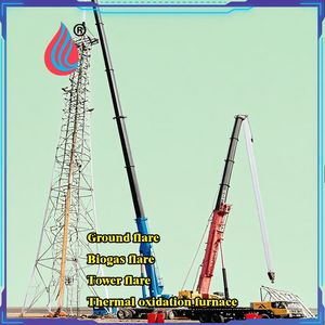 Customizable Ground Flare System / Torch for Landfill, Gas Plant and Chemical Plant