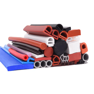 Anti Slip Wear Heat Resistant PVC EPDM Silicone Rubber Extruded Profile Sealing Strip