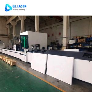 Laser Tube Cutting Machine Can Cut Round Tubes Square Tubes Channel Steels
