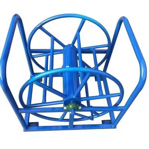 Industrial Mobile Cable Take-up Reel Heavy-Duty Winding Rack