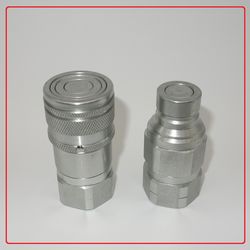 Naiwo Quick Release Coupling Hydraulic Factory No Split Quick Coupler Flat Face 1/2" (steel)