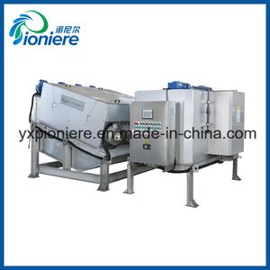Municipal Wastewater Treatment Screw Press Sludge Thickening Machine