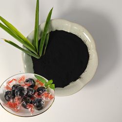 Factory Direct Supplier Good Fluidity Vegetable Carbon Black Food Dye for Toffee Candy