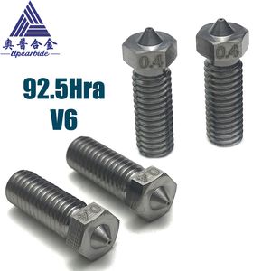 V6 Tungsten Carbide 3D Printer Nozzles M5 Thread for 3D Printers Hotend 3D Printer Nozzle Personalized