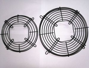 High Quality Chrome Steel Mesh Fan Finger Screen for Axial Fans with Custom Sizes 40mm 50mm 200mm