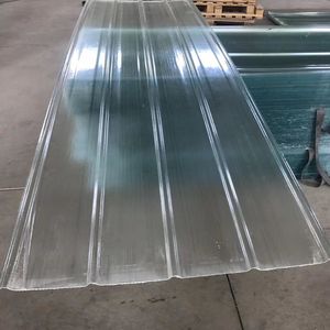 High Quality UV Resistant Transparent GRP Corrugated Roofing Sheets