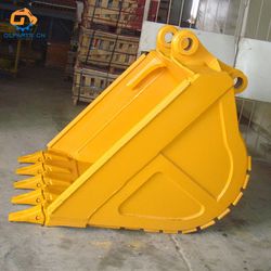 Excavator Bucket PC100 PC130 PC120 PC160 Excavator Rock Bucket, Standard Bucket