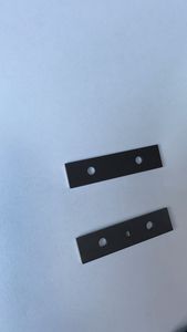 15X15X2.5mm Wood Cutting Tungsten Carbide Tool Square Carbide Inserts Reversible Knives for Woodworking Helical Cutterhead