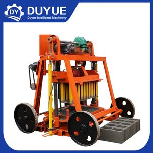 Qmy4-45 Mobile Concrete Cement Solid Brick Molding Machine