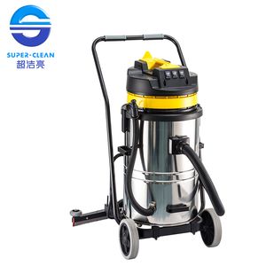 Industrial 3000W, 60L Wet and Dry Vacuum Cleaner with Squeegee