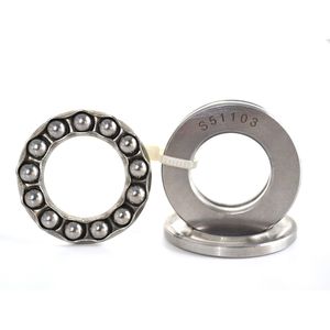 High Quality S440c Bearing Stainless Steel 52100 Ball Thrust Bearings 51103 51104 51110 51100 51105 51106 51118 51117 51120