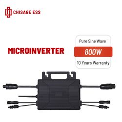 Chisage Microinverter 800W Waterproof Plug and Play Micro Inverter Photovoltaic Grid Tie Microinverter