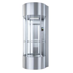 Customized Transparent Structure Office Towers Efficient Sightseeing Elevator